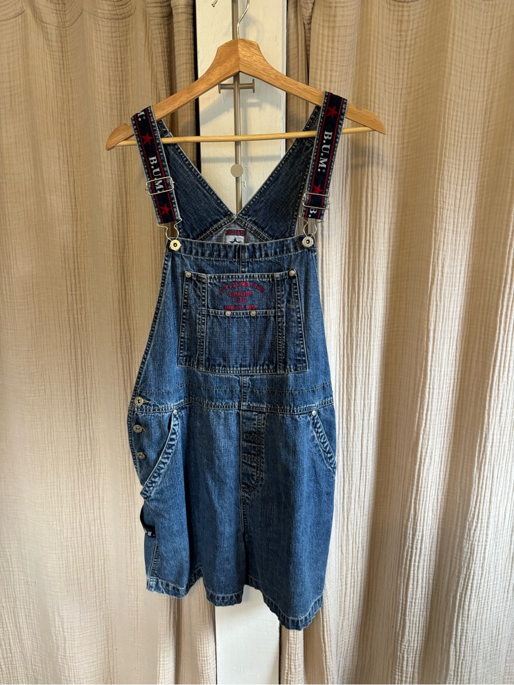 Vintage Y2K Denim Overalls- XL